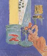 Henri Matisse Goldfish and Sculpture (mk35) oil painting picture wholesale